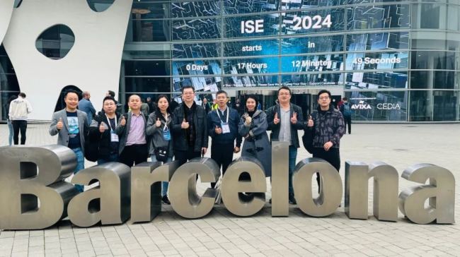 开年首秀 | 28圈体育显示璀璨亮相 ISE2024
